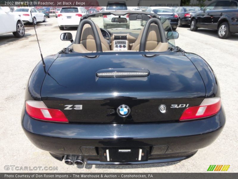  2002 Z3 3.0i Roadster Jet Black