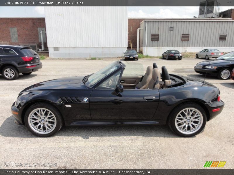  2002 Z3 3.0i Roadster Jet Black