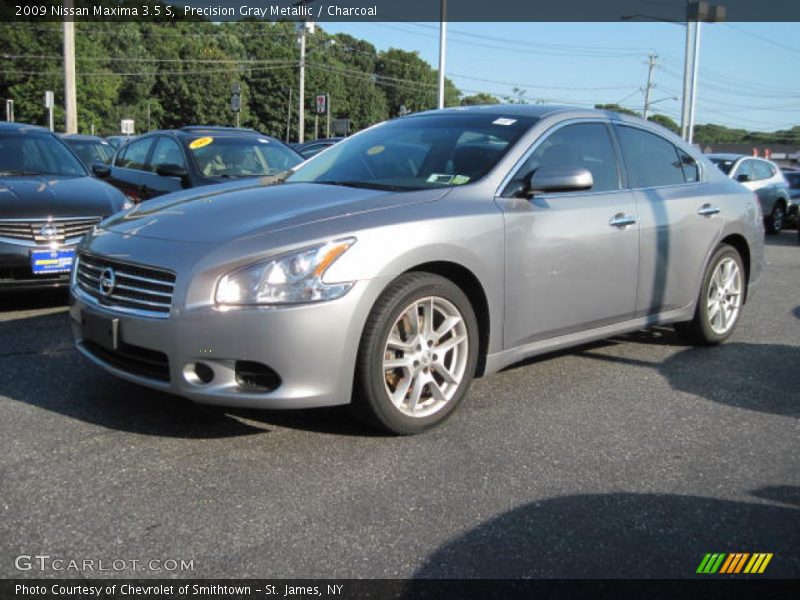 Precision Gray Metallic / Charcoal 2009 Nissan Maxima 3.5 S