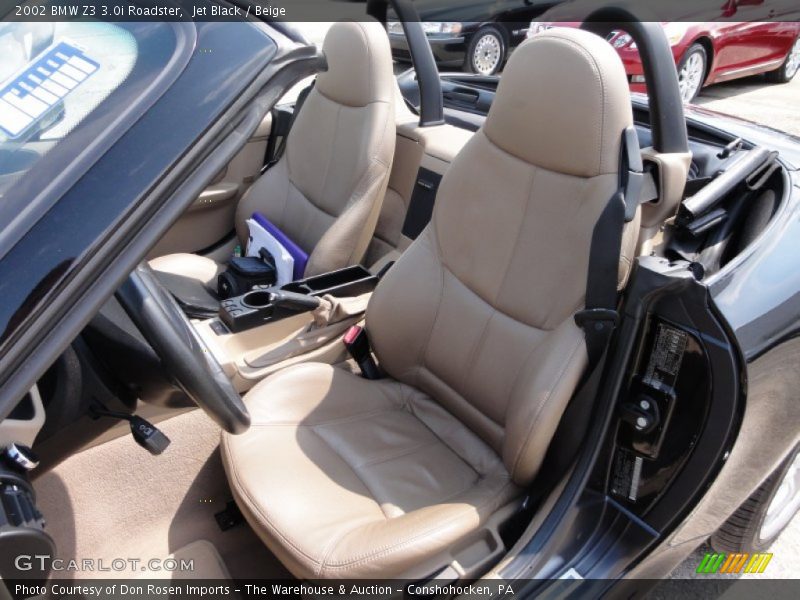  2002 Z3 3.0i Roadster Beige Interior