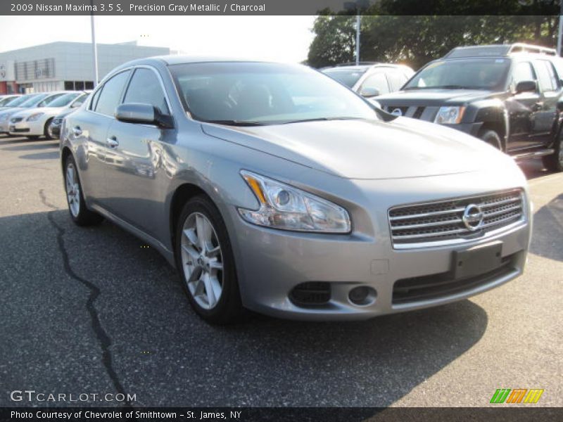Precision Gray Metallic / Charcoal 2009 Nissan Maxima 3.5 S