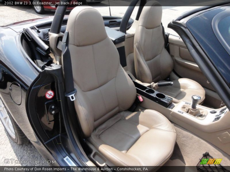  2002 Z3 3.0i Roadster Beige Interior