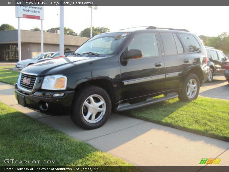 Onyx Black / Dark Pewter 2002 GMC Envoy SLT 4x4