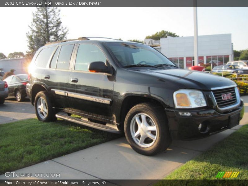 Onyx Black / Dark Pewter 2002 GMC Envoy SLT 4x4