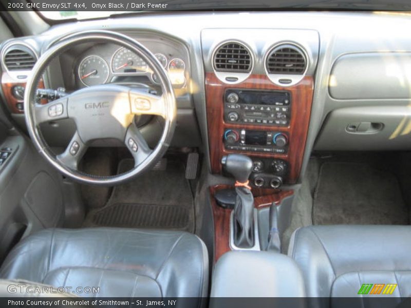Onyx Black / Dark Pewter 2002 GMC Envoy SLT 4x4
