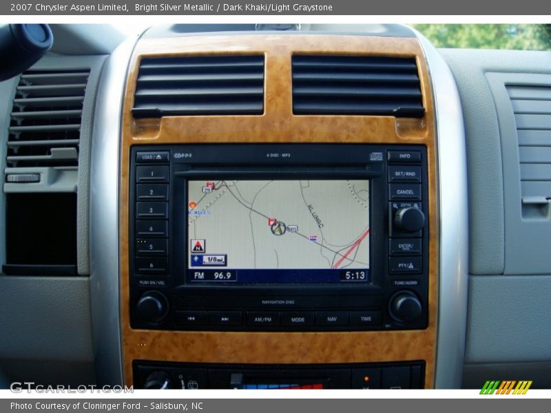 Navigation of 2007 Aspen Limited