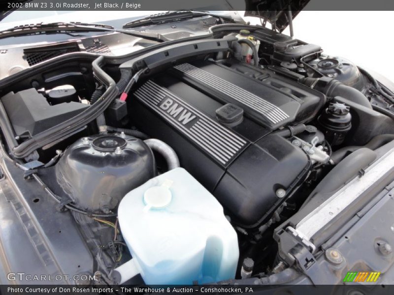  2002 Z3 3.0i Roadster Engine - 3.0L DOHC 24-Valve Inline 6 Cylinder