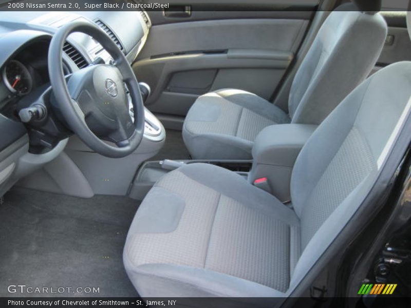 Super Black / Charcoal/Steel 2008 Nissan Sentra 2.0