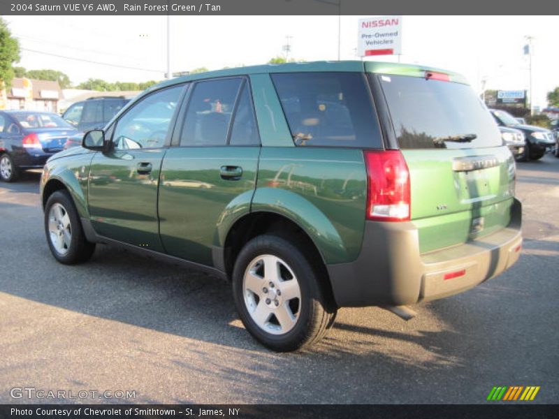 Rain Forest Green / Tan 2004 Saturn VUE V6 AWD