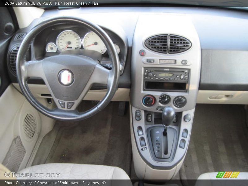 Rain Forest Green / Tan 2004 Saturn VUE V6 AWD