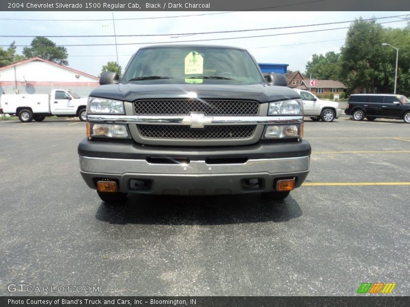 Black / Dark Charcoal 2004 Chevrolet Silverado 1500 Regular Cab