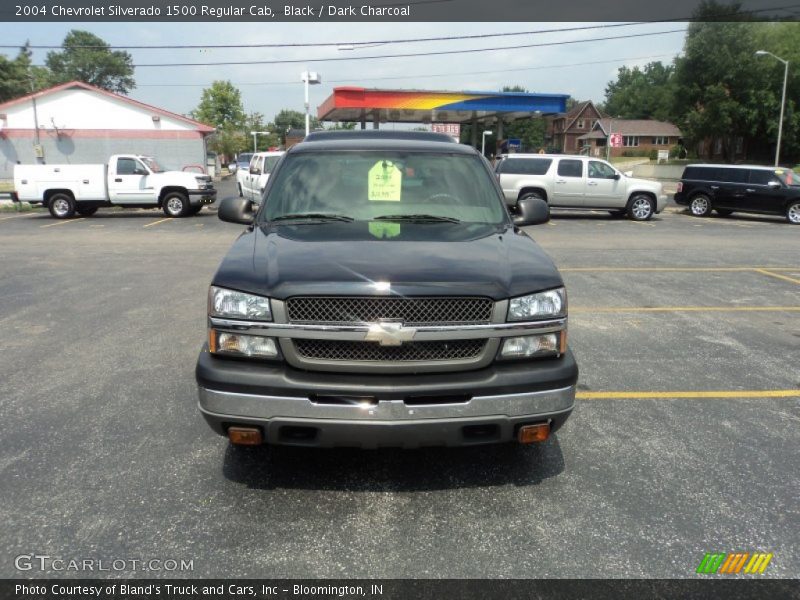 Black / Dark Charcoal 2004 Chevrolet Silverado 1500 Regular Cab