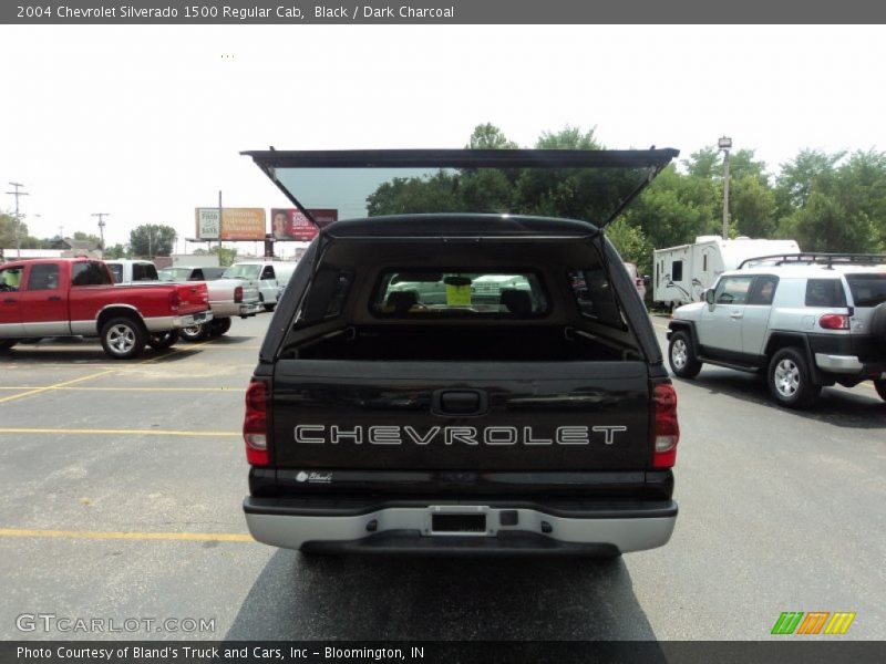 Black / Dark Charcoal 2004 Chevrolet Silverado 1500 Regular Cab