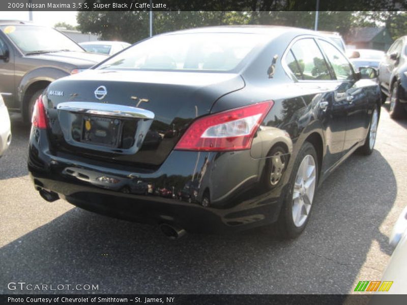 Super Black / Caffe Latte 2009 Nissan Maxima 3.5 S