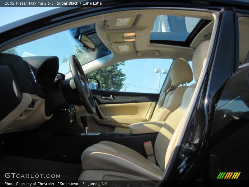 Super Black / Caffe Latte 2009 Nissan Maxima 3.5 S