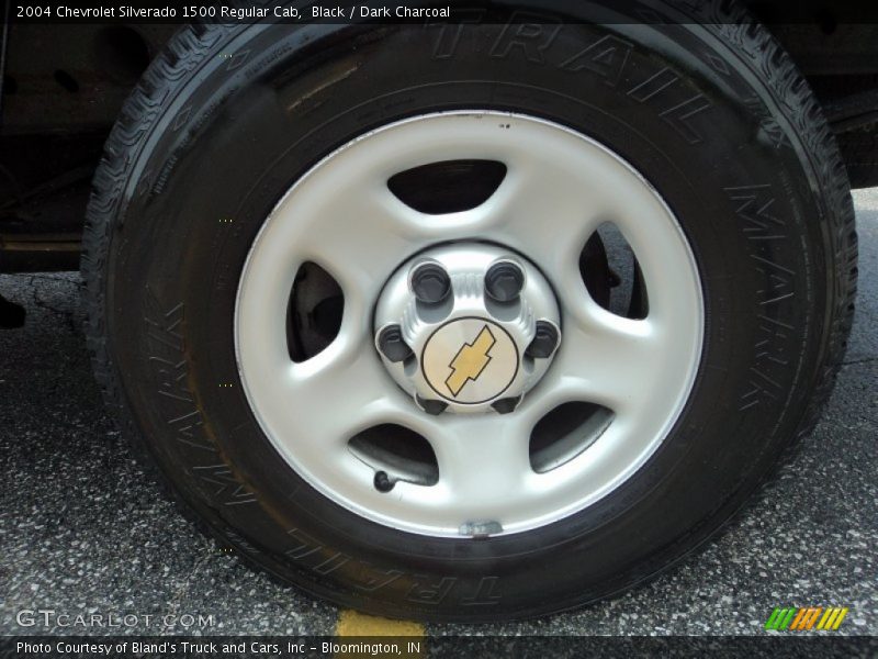 Black / Dark Charcoal 2004 Chevrolet Silverado 1500 Regular Cab