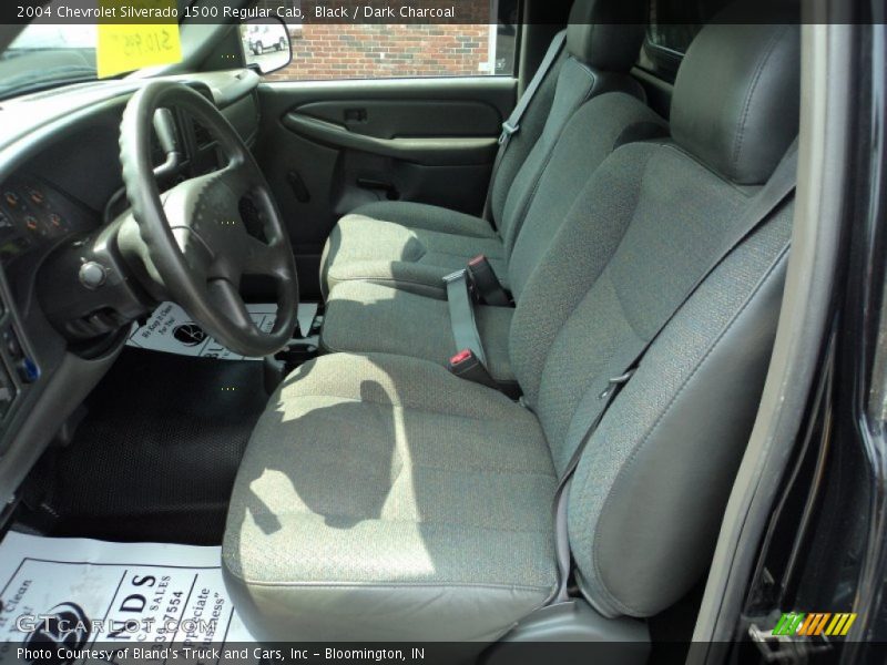 Black / Dark Charcoal 2004 Chevrolet Silverado 1500 Regular Cab