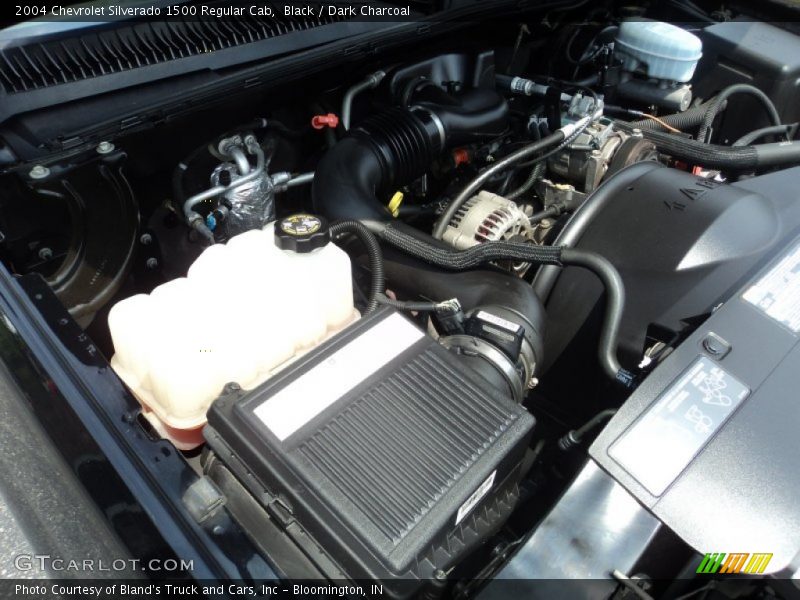 Black / Dark Charcoal 2004 Chevrolet Silverado 1500 Regular Cab
