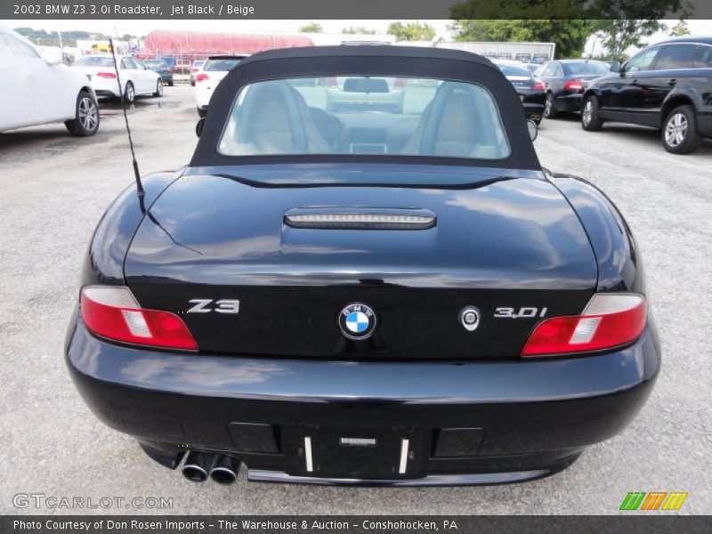  2002 Z3 3.0i Roadster Jet Black