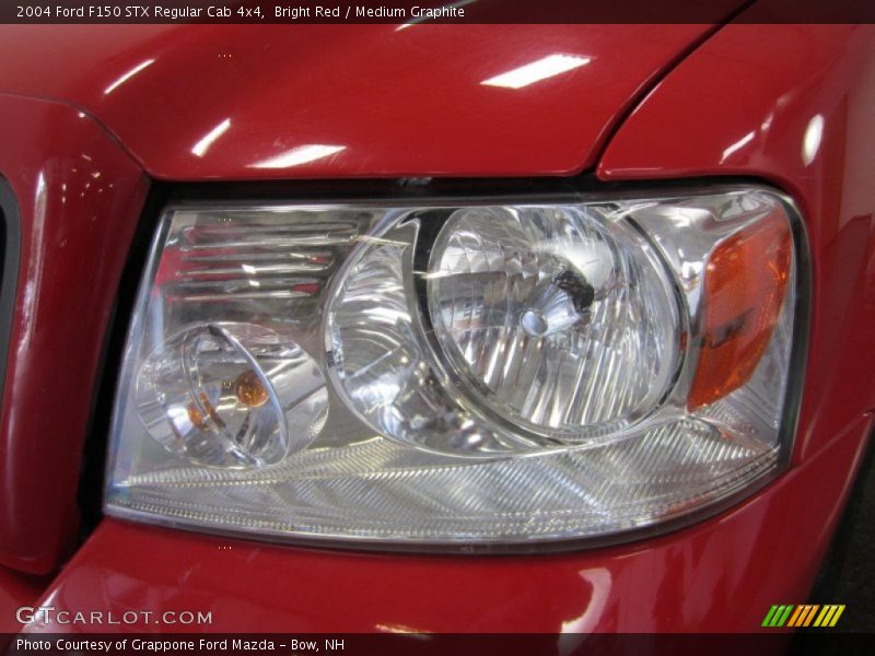 Bright Red / Medium Graphite 2004 Ford F150 STX Regular Cab 4x4