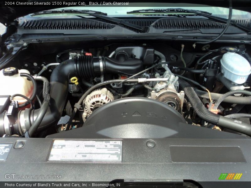 Black / Dark Charcoal 2004 Chevrolet Silverado 1500 Regular Cab