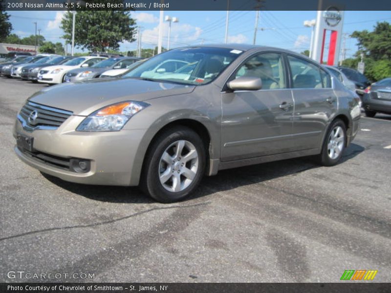 Pebble Beach Metallic / Blond 2008 Nissan Altima 2.5 S