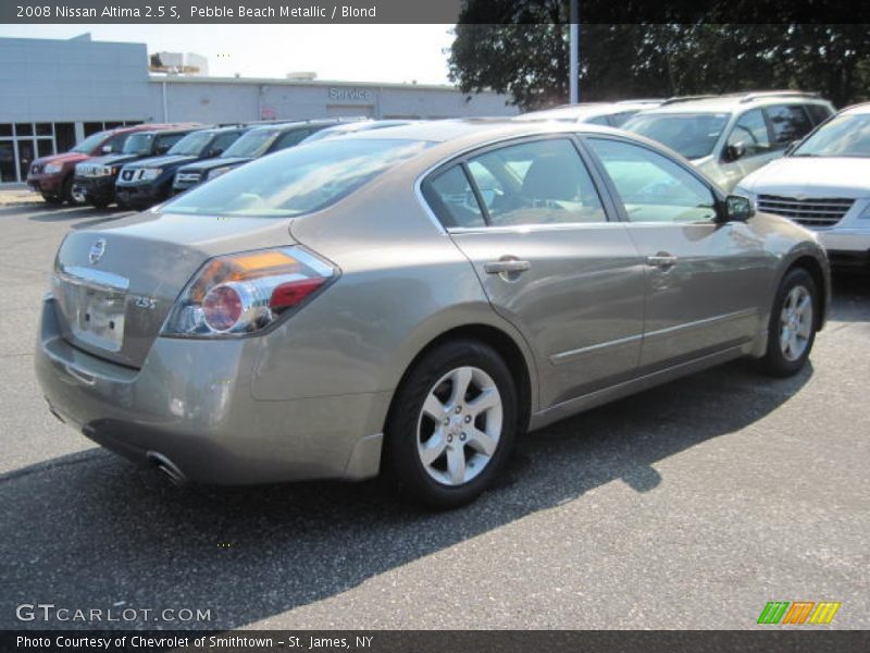 Pebble Beach Metallic / Blond 2008 Nissan Altima 2.5 S