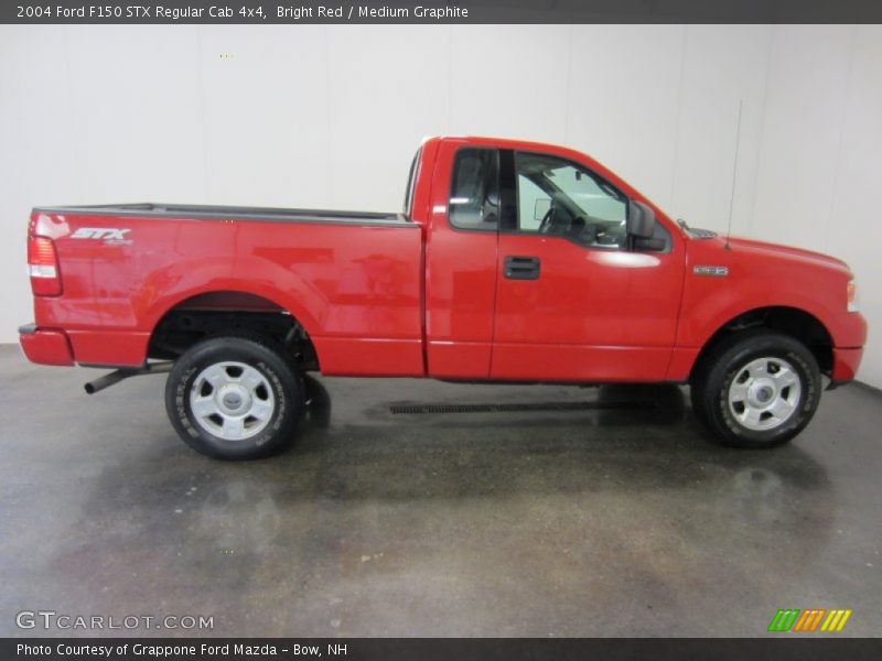 Bright Red / Medium Graphite 2004 Ford F150 STX Regular Cab 4x4