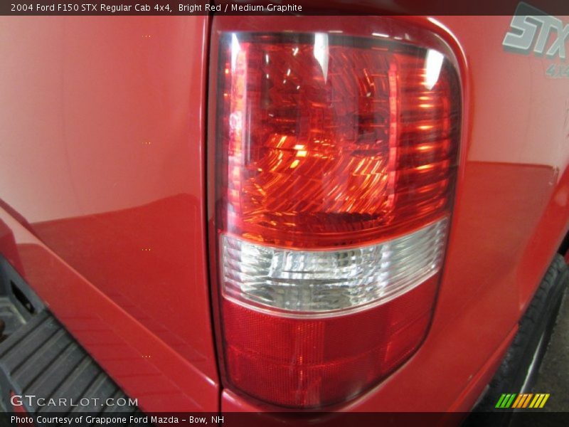 Bright Red / Medium Graphite 2004 Ford F150 STX Regular Cab 4x4