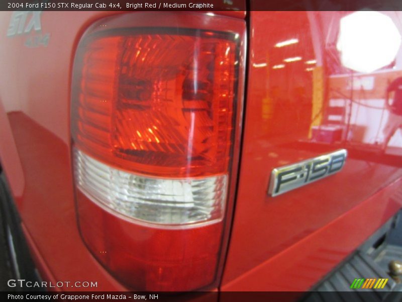 Bright Red / Medium Graphite 2004 Ford F150 STX Regular Cab 4x4