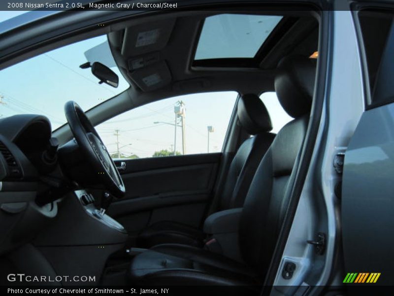 Magnetic Gray / Charcoal/Steel 2008 Nissan Sentra 2.0 SL