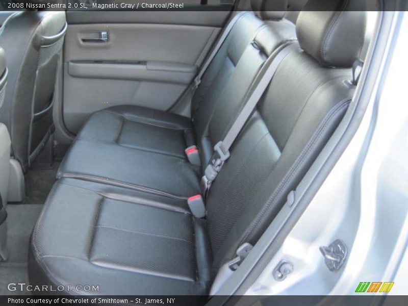 Magnetic Gray / Charcoal/Steel 2008 Nissan Sentra 2.0 SL