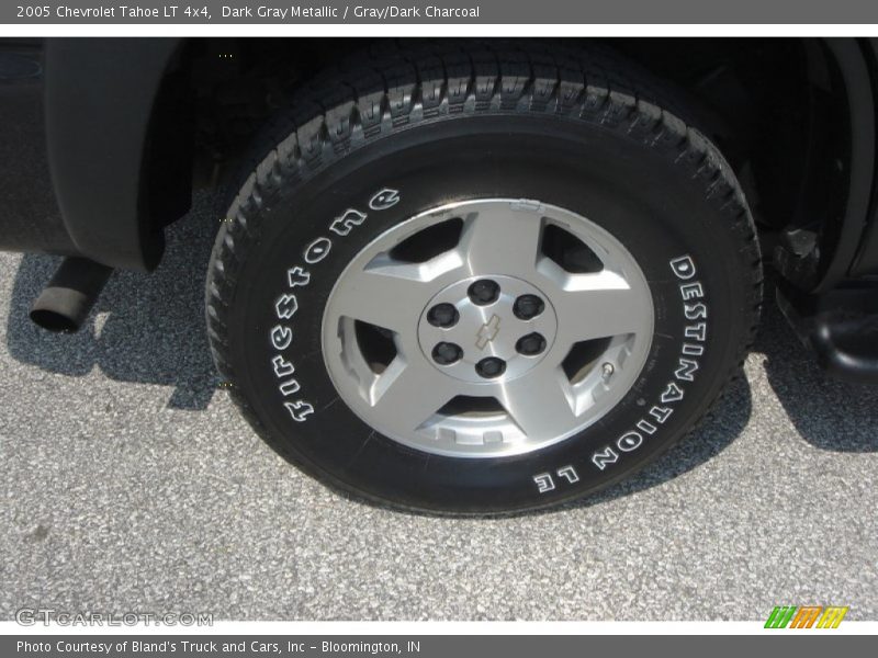 Dark Gray Metallic / Gray/Dark Charcoal 2005 Chevrolet Tahoe LT 4x4