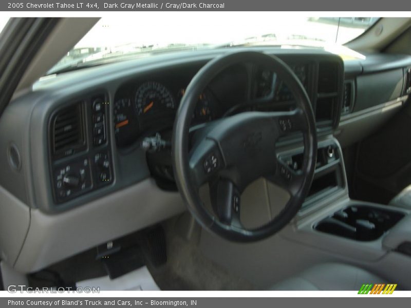 Dark Gray Metallic / Gray/Dark Charcoal 2005 Chevrolet Tahoe LT 4x4