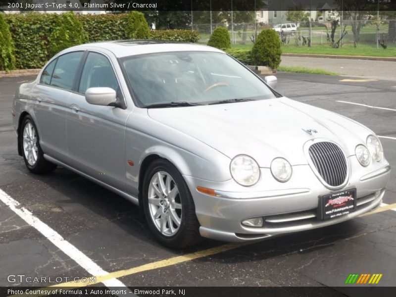 Platinum Silver / Charcoal 2001 Jaguar S-Type 4.0