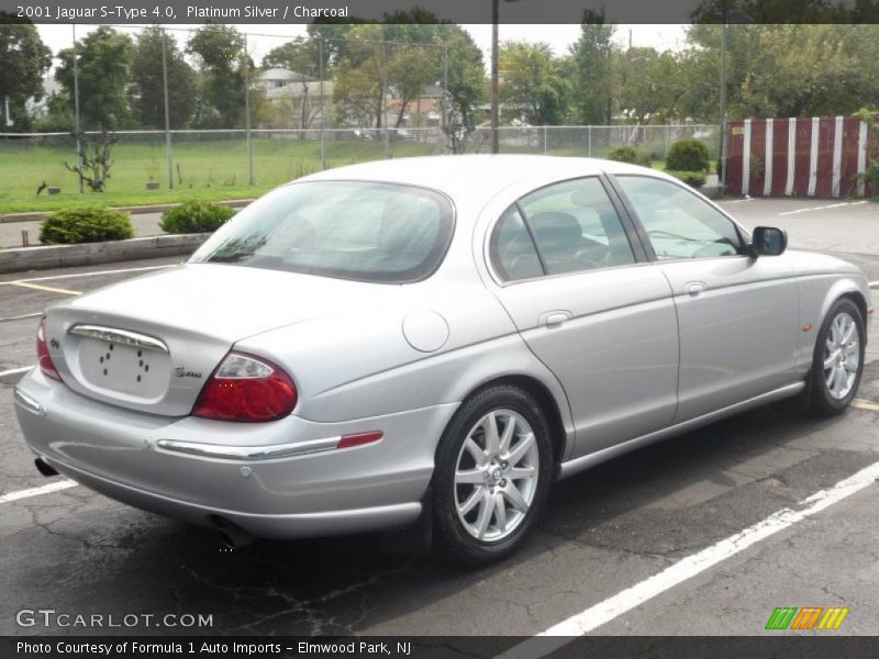 Platinum Silver / Charcoal 2001 Jaguar S-Type 4.0