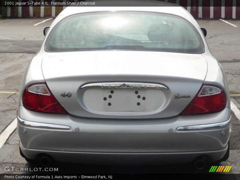 Platinum Silver / Charcoal 2001 Jaguar S-Type 4.0
