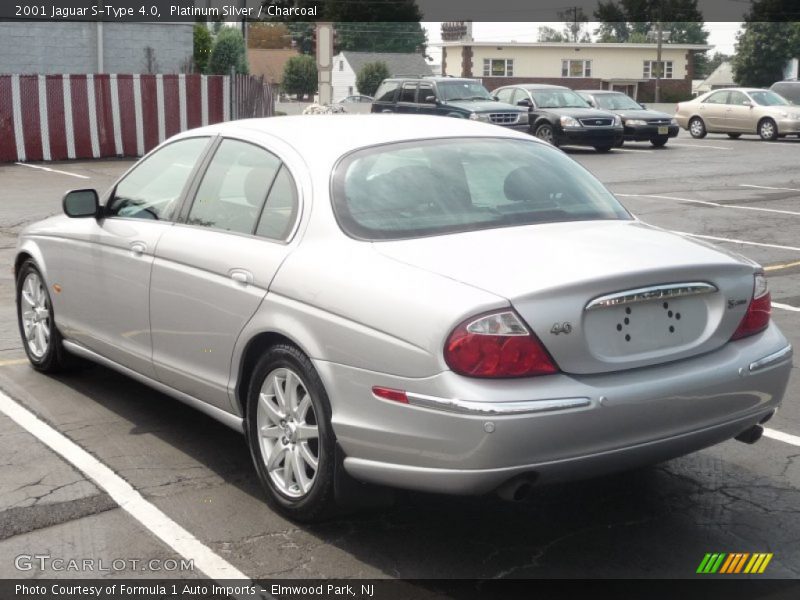 Platinum Silver / Charcoal 2001 Jaguar S-Type 4.0