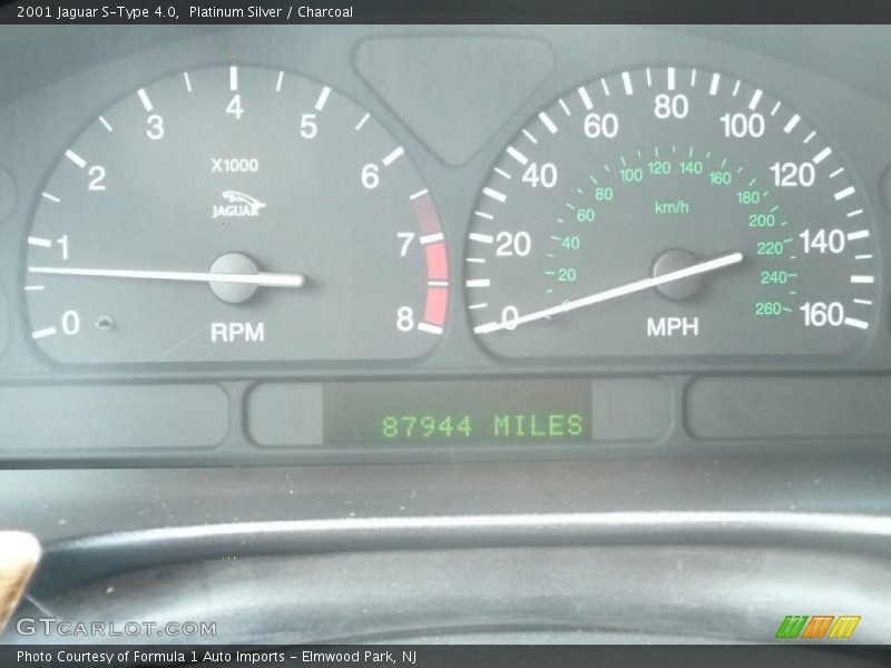  2001 S-Type 4.0 4.0 Gauges