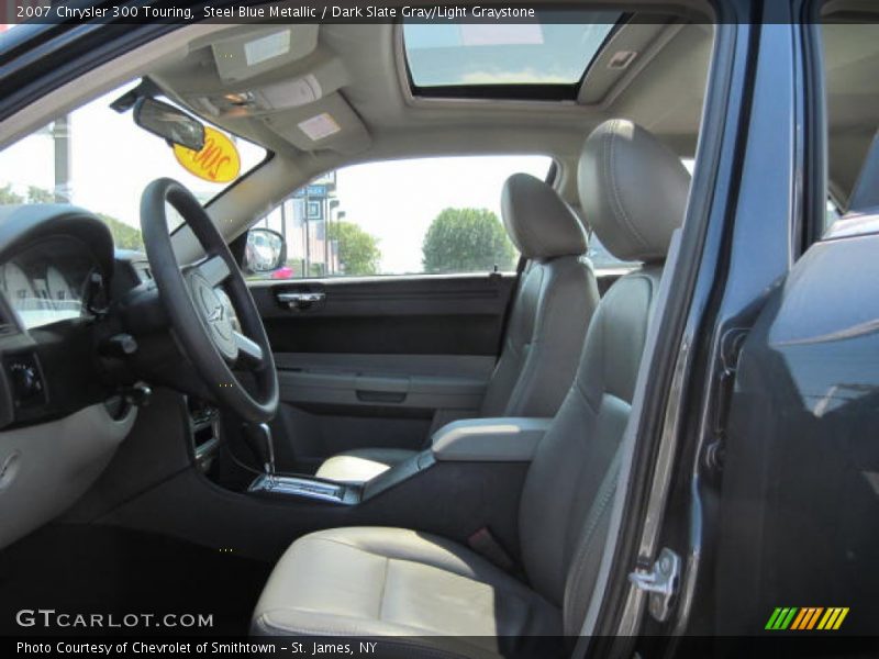 Steel Blue Metallic / Dark Slate Gray/Light Graystone 2007 Chrysler 300 Touring