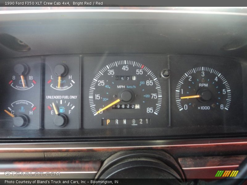  1990 F350 XLT Crew Cab 4x4 XLT Crew Cab 4x4 Gauges