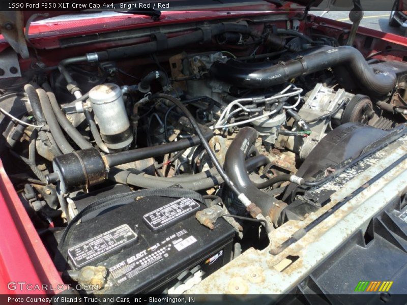  1990 F350 XLT Crew Cab 4x4 Engine - 7.3 Liter OHV 16-Valve Diesel V8