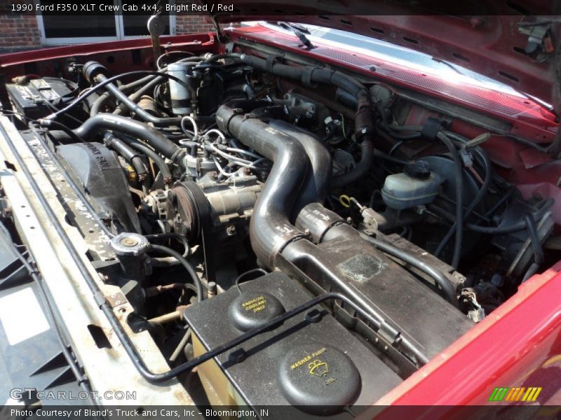  1990 F350 XLT Crew Cab 4x4 Engine - 7.3 Liter OHV 16-Valve Diesel V8