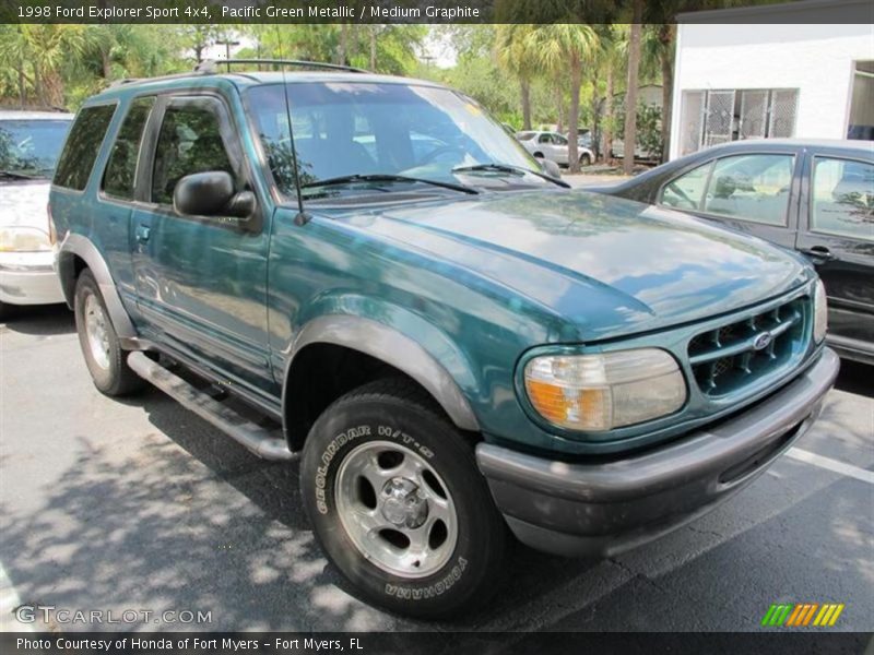 Pacific Green Metallic / Medium Graphite 1998 Ford Explorer Sport 4x4