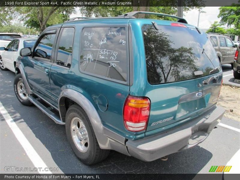 Pacific Green Metallic / Medium Graphite 1998 Ford Explorer Sport 4x4