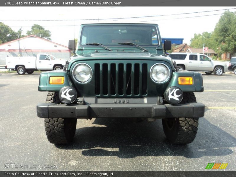 Forest Green / Camel/Dark Green 2001 Jeep Wrangler Sahara 4x4