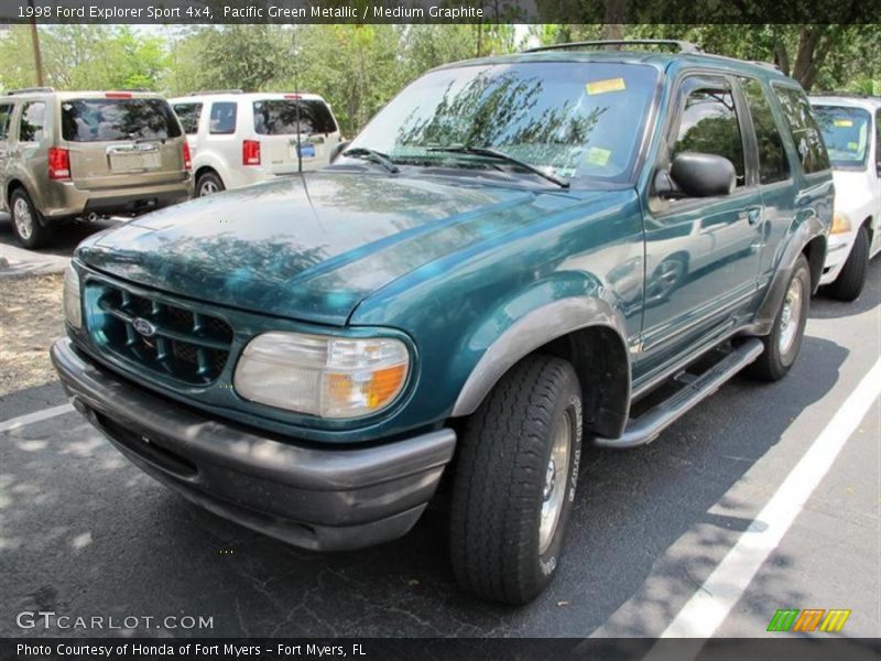 Pacific Green Metallic / Medium Graphite 1998 Ford Explorer Sport 4x4