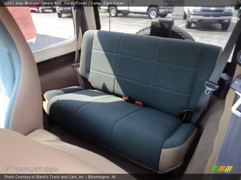 Forest Green / Camel/Dark Green 2001 Jeep Wrangler Sahara 4x4