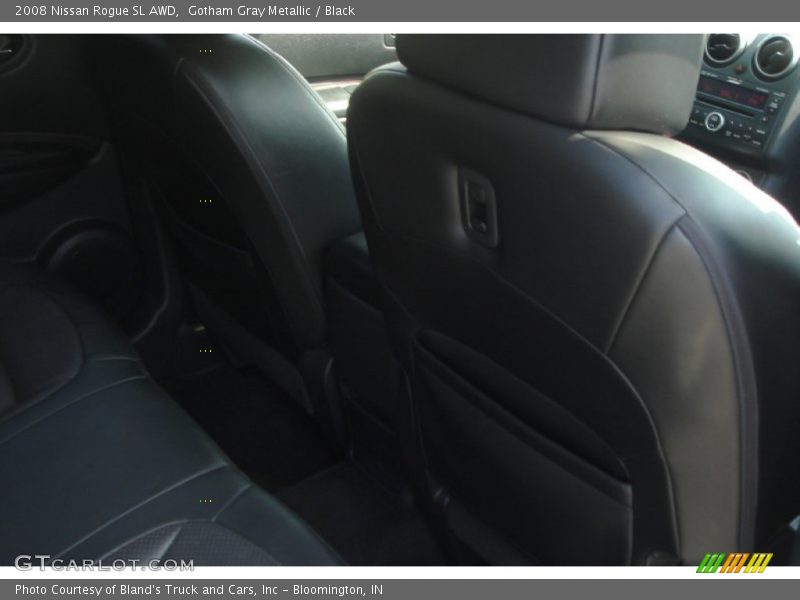 Gotham Gray Metallic / Black 2008 Nissan Rogue SL AWD