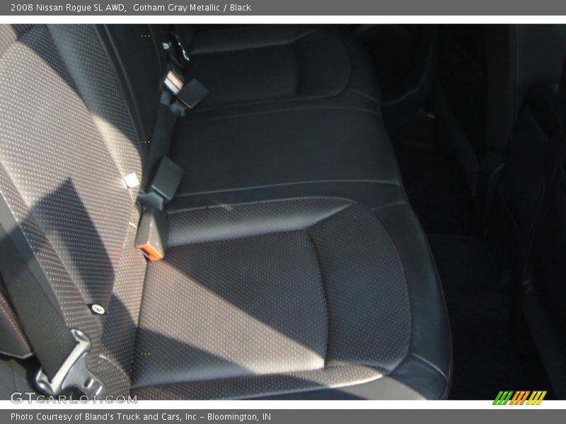 Gotham Gray Metallic / Black 2008 Nissan Rogue SL AWD